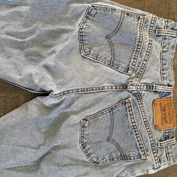 Levis 12917 Boot Cut Petite S 10 - Very Good - Picture 2 of 3